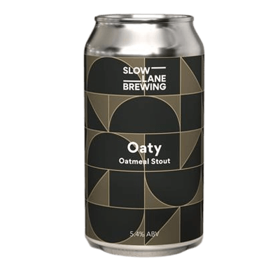 Slow Lane Oaty Oatmeal Stout 375ml Can