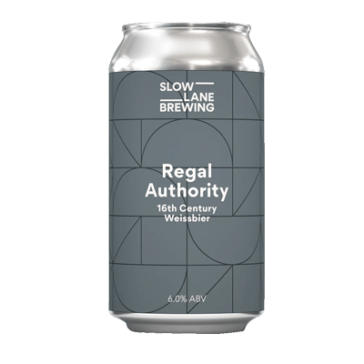Slow Lane Regal Authority 16th Century Weissbier 375ml Can