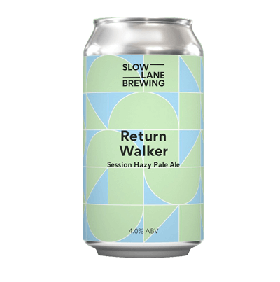 Slow Lane Return Walker Hazy Pale Ale 375ml Can