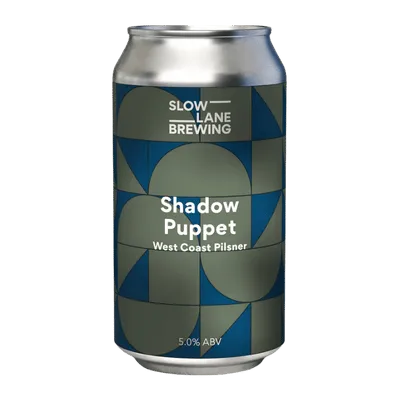 Slow Lane Shadow Puppet West Coast Pilsner 375ml Can