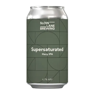 Slow Lane Supersaturated Hazy IPA 375ml Can