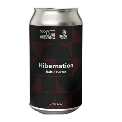 Slow Lane x Bracket Hibernation Baltic Porter 375ml Can