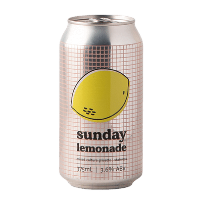 Sobremesa Sunday Lemonade Mixed Culture Grisette 375ml Can