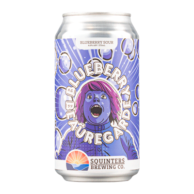Squinters Blueberry Beauregarde Sour 375ml Can