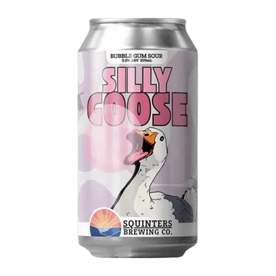 Squinters Silly Goose Bubble Gum Sour 375ml Can