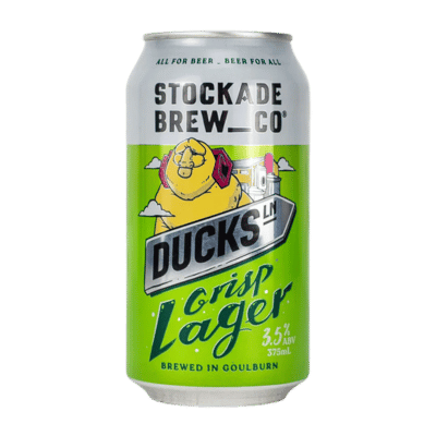 Stockade Ducks Lane Crisp Lager 375ml Can