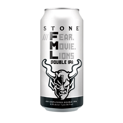 Stone Fear. Movie. Lions. Hazy Double IPA 473ml Can