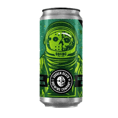 Sudden Death Brewing Spaceman Super Dust Kviek Yeast DDH Double IPA 440ml Can