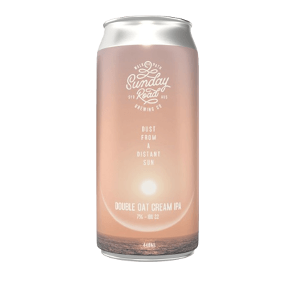 Sunday Road Dust From a Distant Sun Double Oat Cream IPA 440ml Can
