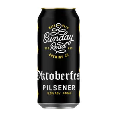 Sunday Road Oktoberfest German Pilsner 440ml Can