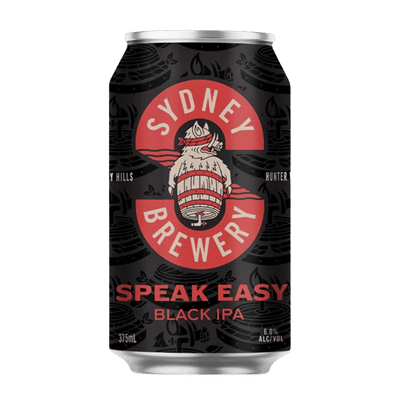 Sydney Brewery Speakeasy Black IPA 375ml Can