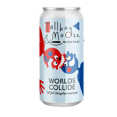 Tallboy & Moose Worlds Collide DDH Hopfenweisse