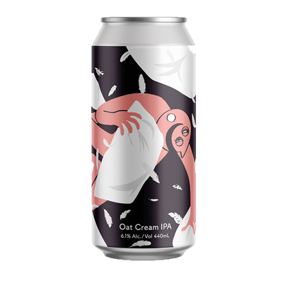 Tallboy and Moose Pillow Fight Oat Cream IPA