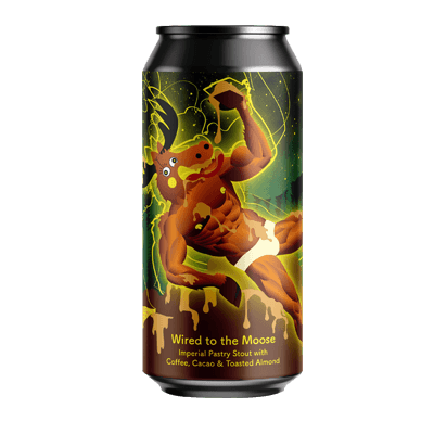 Tallboy and Moose Wired to the Moose Imperial Pastry Stout 440ml Can