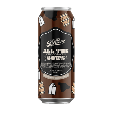 The Bruery All The Chocolate Cows  Bourbon Barrel Aged Imperial Milk Stout 473ml Can
