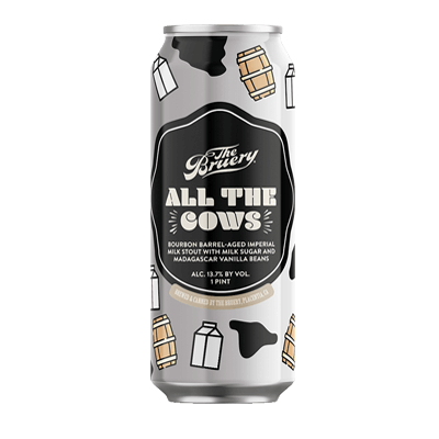 The Bruery All The Cows Bourbon Barrel Aged Imperial Milk Stout 473ml Can