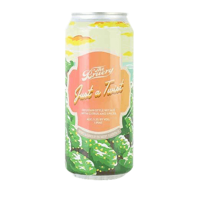 The Bruery Just A Twist Belgian Style Wit Ale 473ml Can