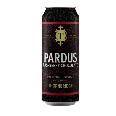 Thornbridge Pardus Raspberry Chocolate Imperial Stout 440ml Can