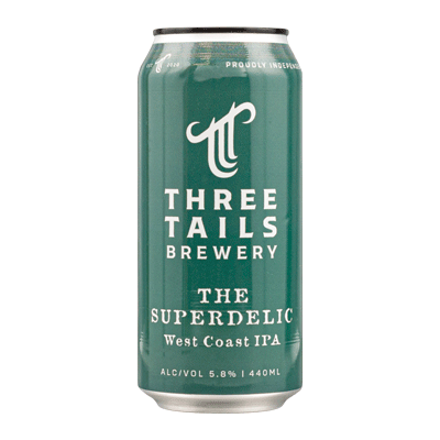 Three Tails The Superdelic West Coast IPA 440ml Can