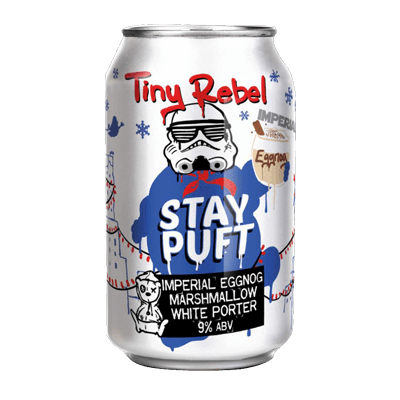 Tiny Rebel Stay Puft Imperial Eggnog Marshmallow White Porter