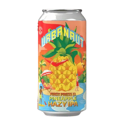 Urbanaut First Press 11 Pineapple Hazy IPA 440ml Can