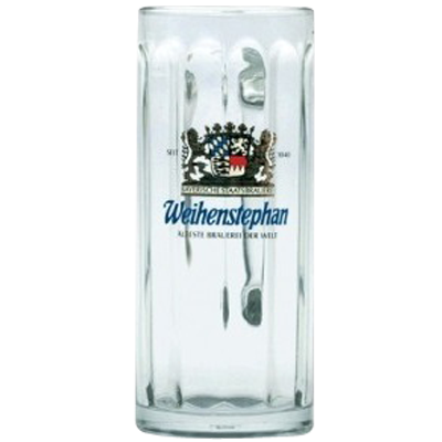 Weihenstephaner Tall Stein Beer Glass (500ml)