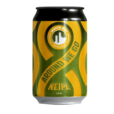 White Bay Around We Go NEIPA 355ml Can