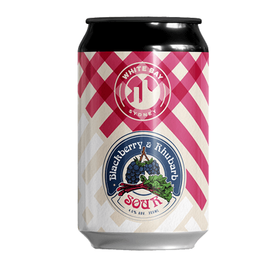 White Bay Blackberry & Rhubarb Sour 355ml Can