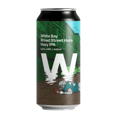 White Bay Broad Street Haze Hazy IPA 440ml Can