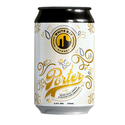 White Bay Chocolate & Vanilla Porter 355ml Can