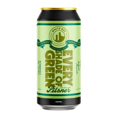 White Bay Every Shade of Green New Zealand Pilsner 440ml Can