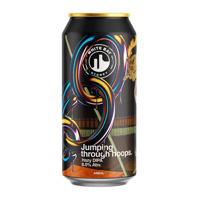 White Bay Jumping Through Hoops Hazy DIPA 440ml Can