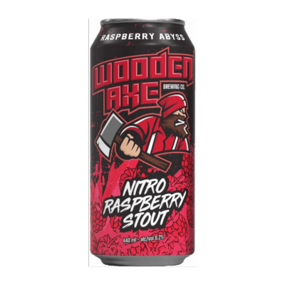 Wooden Axe Raspberry Abyss Nitro Raspberry Stout 440ml Can