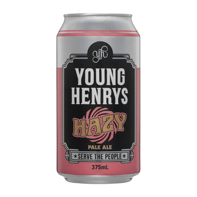 Young Henrys Hazy Pale Ale 375ml Can