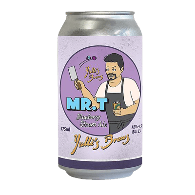Yulli's Brews Mr. T Blueberry Steam Ale