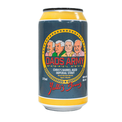 Yulli's Dads Army Chris's Brix Rum Barrel Aged Imperial Stout 375ml Can