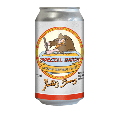 Yulli's Mosaic Heritage Pale Ale 375ml Can