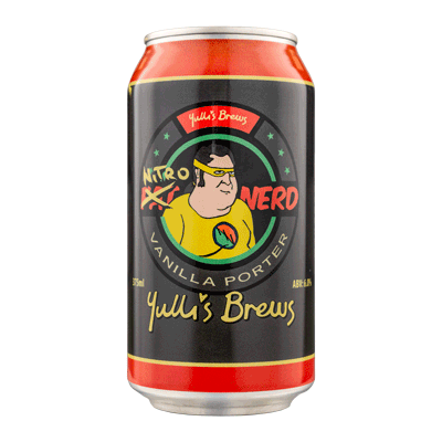 Yulli's Nitro Nerd Vanilla Porter 375ml Can