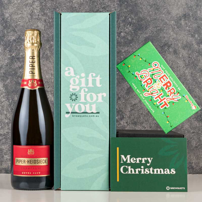 Christmas Champagne & Chocolate Hamper