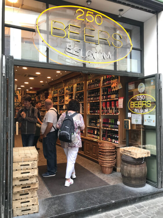 250 Beers Belgium Shop Brussels