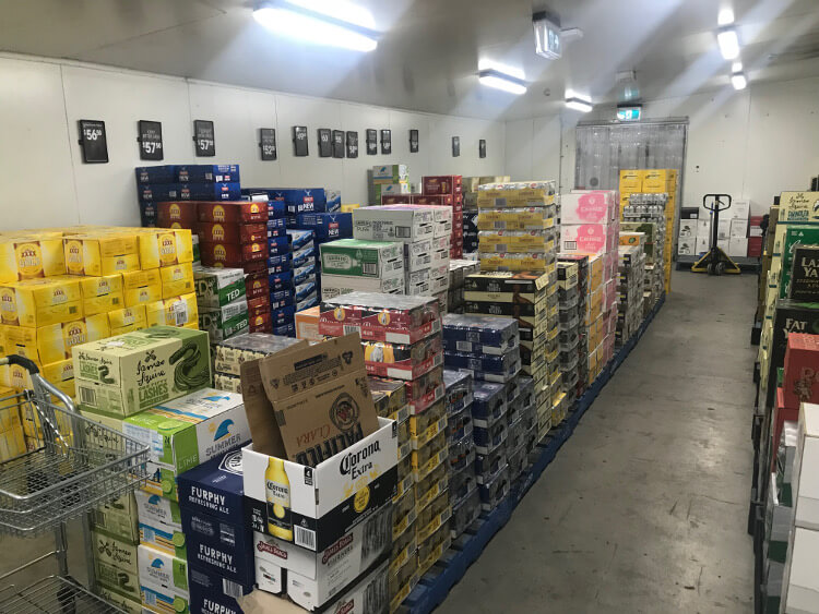 Hamilton Island Bottleshop Beer Cool Room