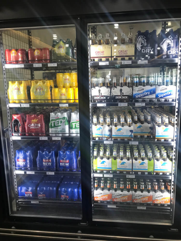 Hamilton Island Mainstream Beer Fridge