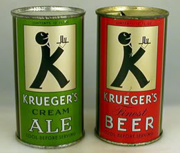 Krueger’s Cream Ale and Krueger’s Finest Beer