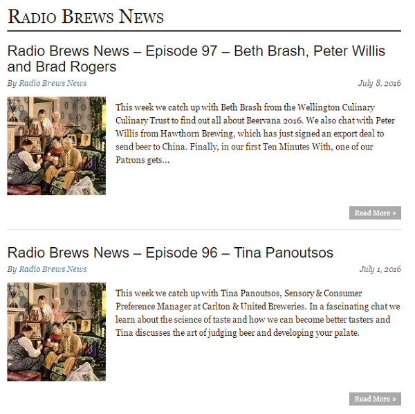 Radio Brews News